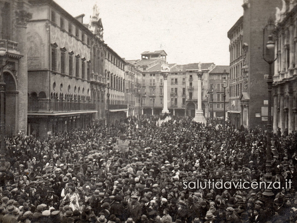 Il centro storico di Vicenza nelle foto e cartoline d'epoca.