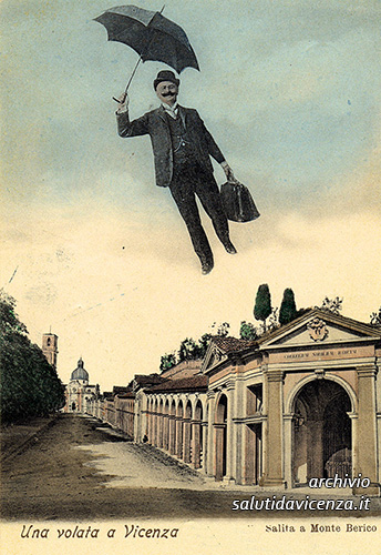 Una volata a Vicenza è tra le cartoline antiche preferite da Antonio Rossato