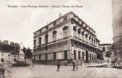 Palazzo Thiene Bonin Longare e monumento a Garibaldi Porta Castello - Palazzo Thiene Bonin Longare, sede dell'Associazione Industriali di Vicenza