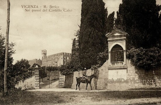 Arcugnano, Castello Calvi Monte Berico, Vicenza. Castello Calvi.