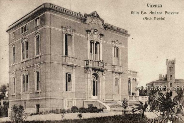Villa Piovene, via Nazario Sauro, ed. anonimo 1918